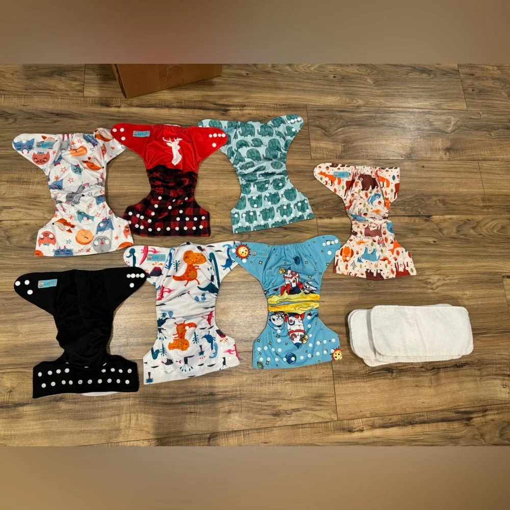 Alva baby cloth diapers pocket inserts
